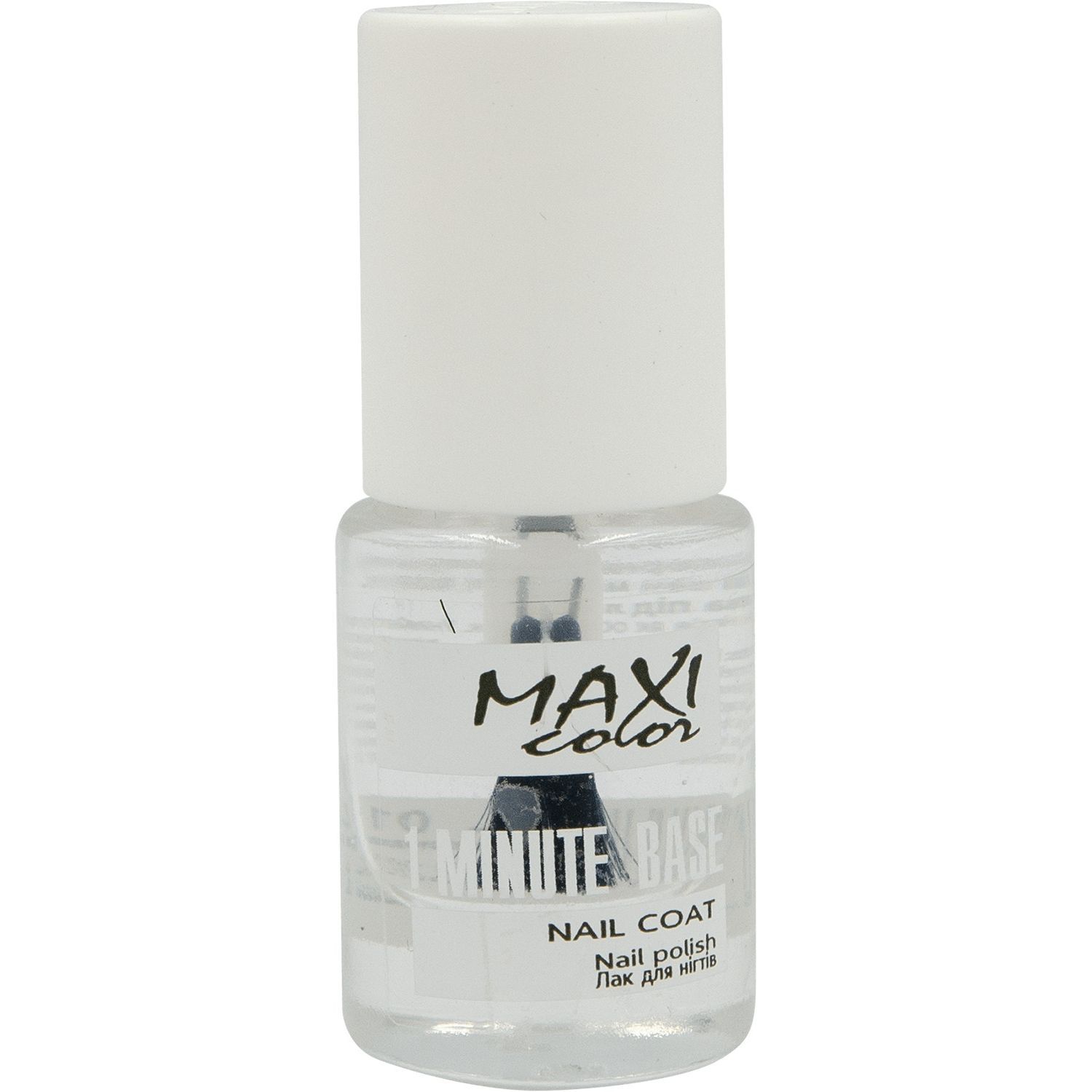 Основа для лака Maxi Color 1 Minute Base Nail Coat №001, 6 мл - фото 1