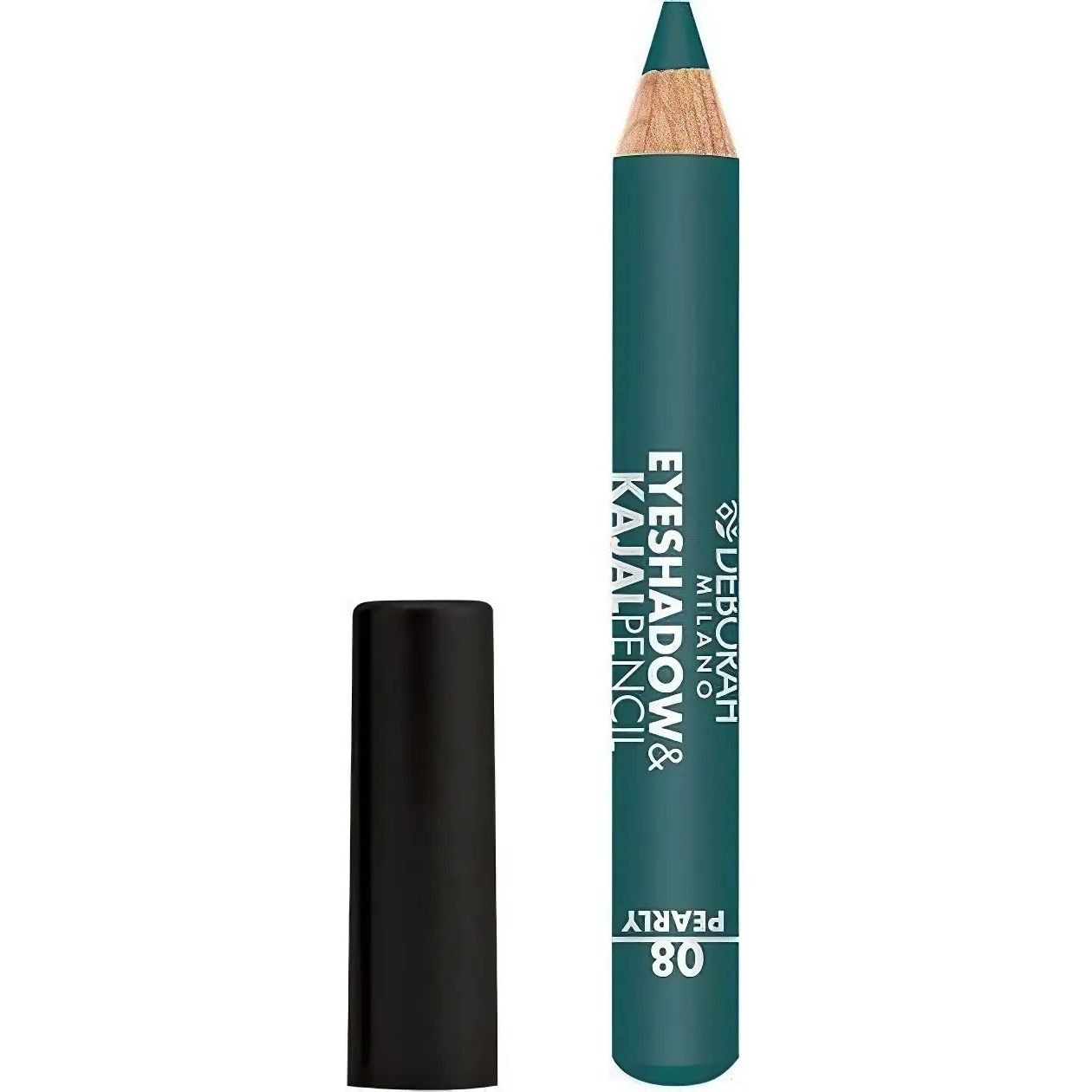 Тени-карандаш для век Deborah Milano Eyeshadow & Kajal Pencil тон 08 (Pearly Teal Green) 2 г - фото 1