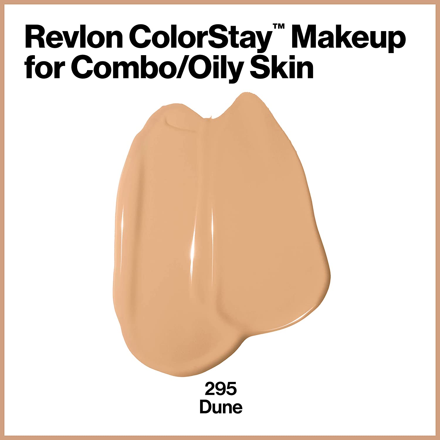 Тональний крем для комбінованої та жирної шкіри обличчя Revlon Colorstay Makeup Combination and Oily Skin, відтінок 295 (Dune), 30 мл (499897) - фото 2