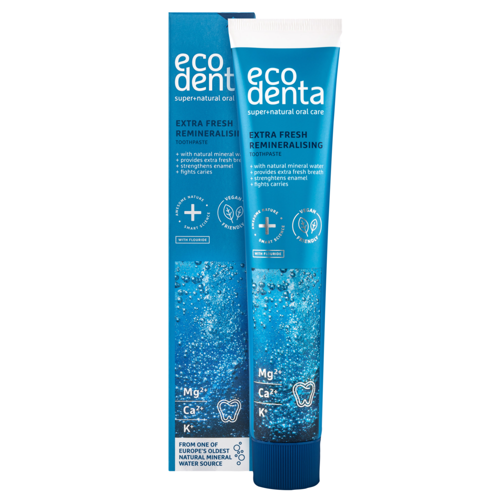 Зубная паста Ecodenta Expert Line Экстра свежая и реминерализирующая, 75 мл (4770001004913) - фото 2