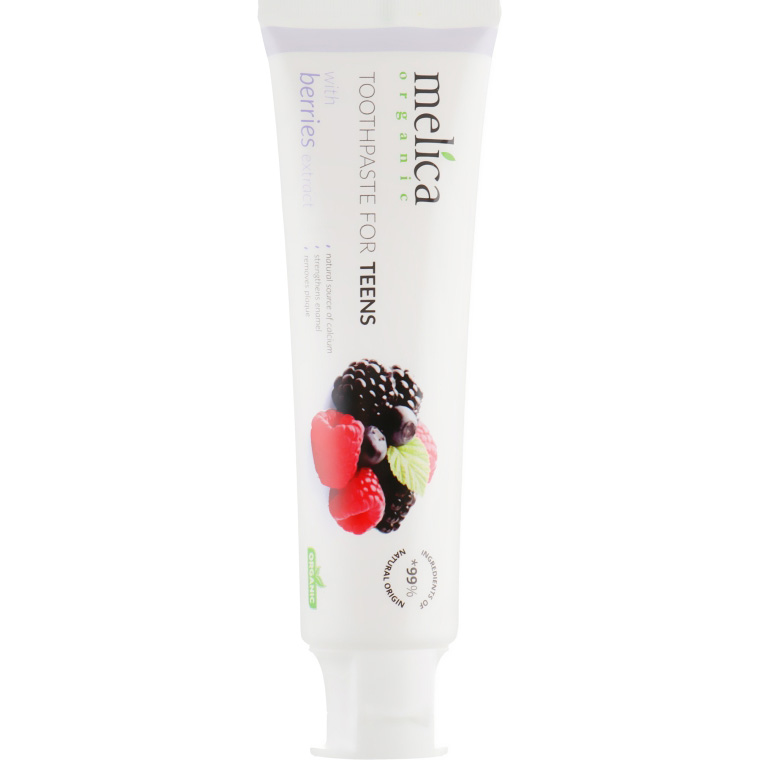 Зубна паста Melica Organic For Teens With Berries Extract 100 мл - фото 2