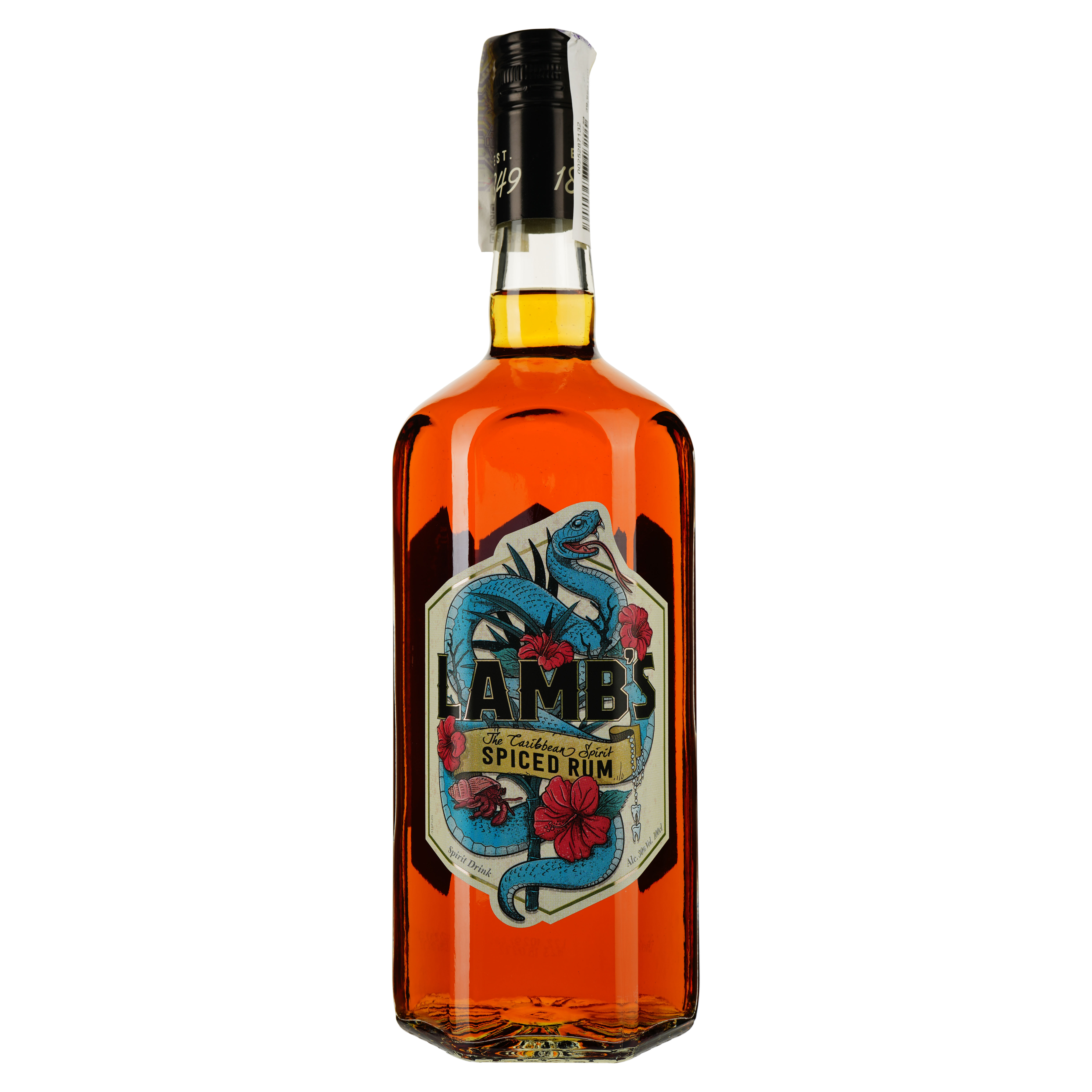 Напій на основі рому Lamb's Spiced, 30%, 1 л (884453) - фото 2