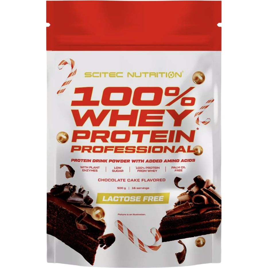 Протеїн Scitec Nutrition Whey Protein Professional chocolate cake 500 г - фото 1