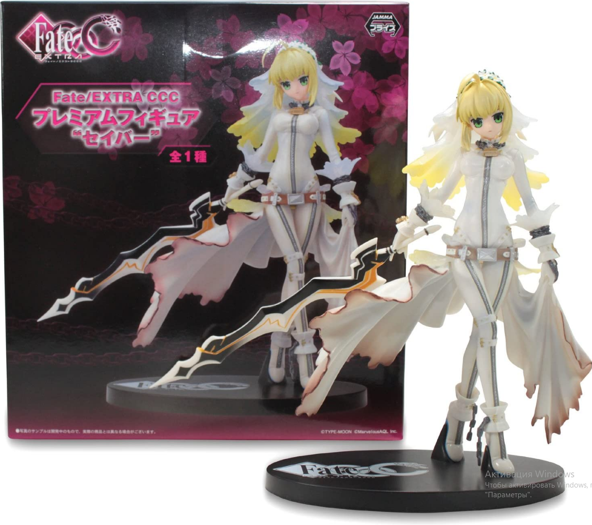 Фігурка Bandai Saber Fate/stay night hot spring holiday Себер Доля: Ніч схоплення 19 см B S FS HS - фото 2