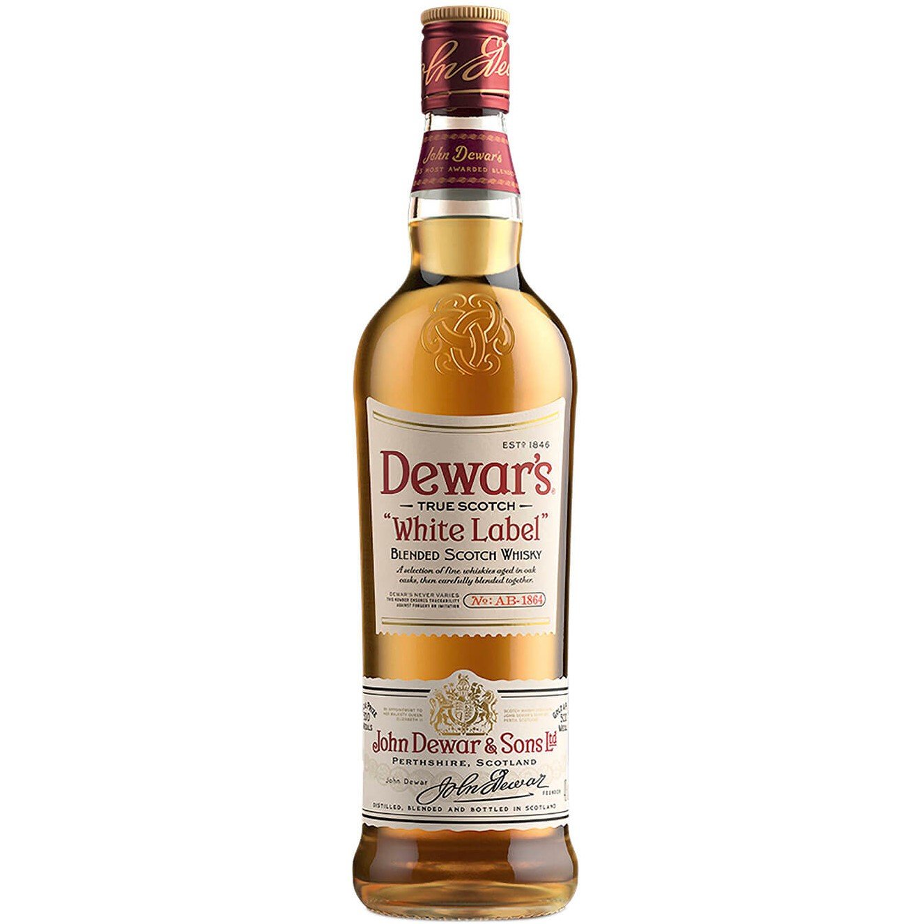 Виски Dewar's White Label от 3 лет выдержки, 40%, 0,5 л (374171) - фото 1