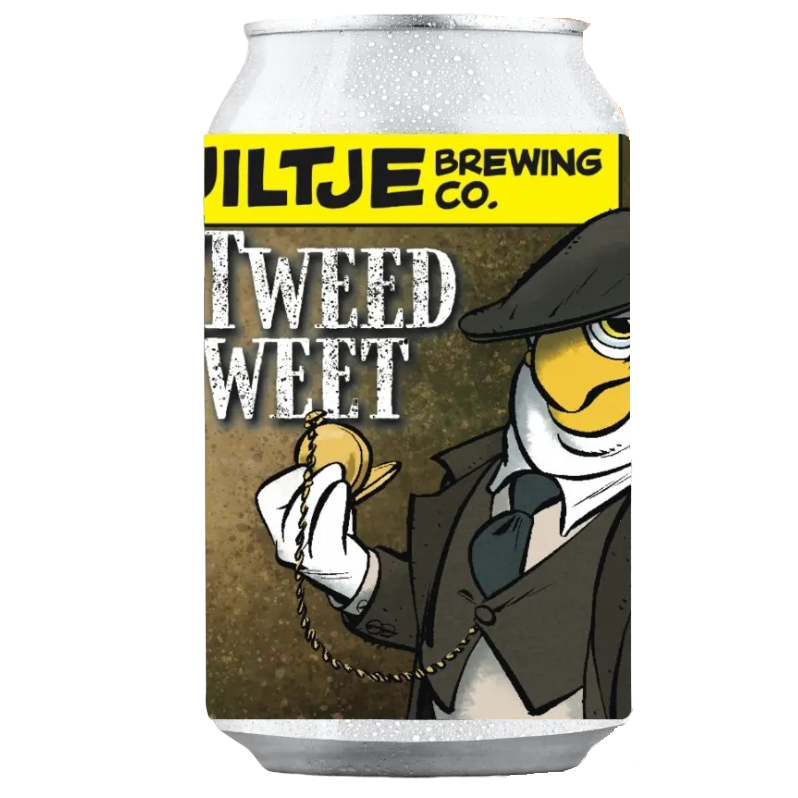 Пиво Uiltje Tweed Tweet, светлое, 8,5%, ж/б, 0,33 л (891355) - фото 1