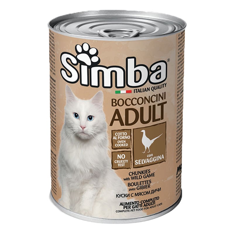Влажный корм для кошек Simba Cat Wet, дичь, 415 г (70009539) - фото 1