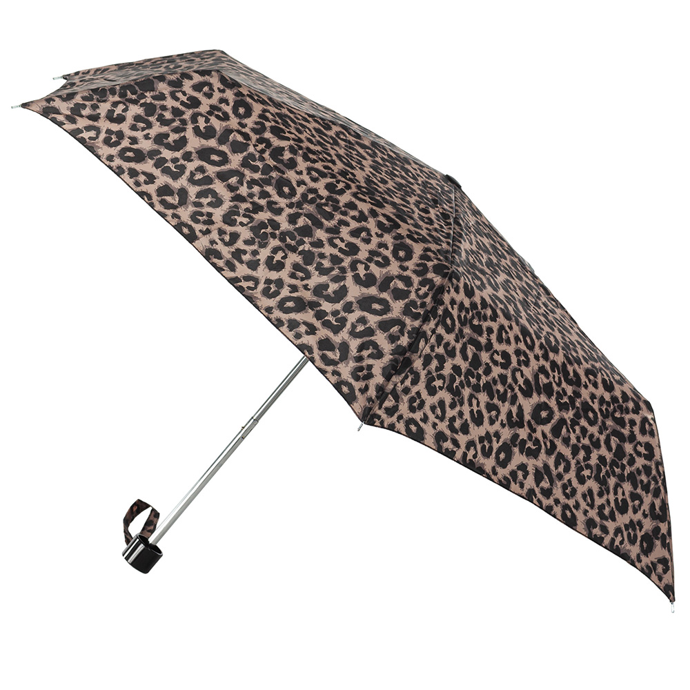 Женский складной зонтик механический Incognito 91 см коричневый - фото 2