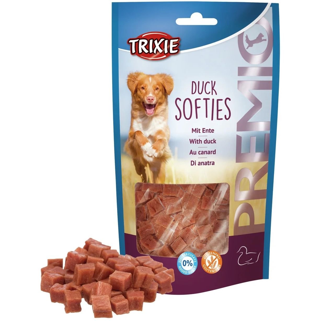 Лакомство для собак Trixie Premio Duck Softies, с мяка утки, 100 г (31869) - фото 1