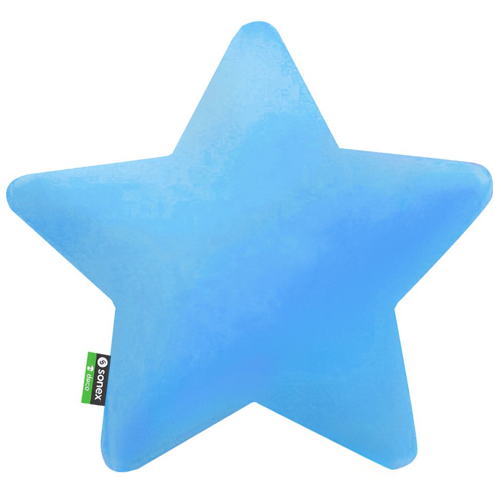 Подушка декоративна Sonex Star блакитна (SO102178) - фото 1
