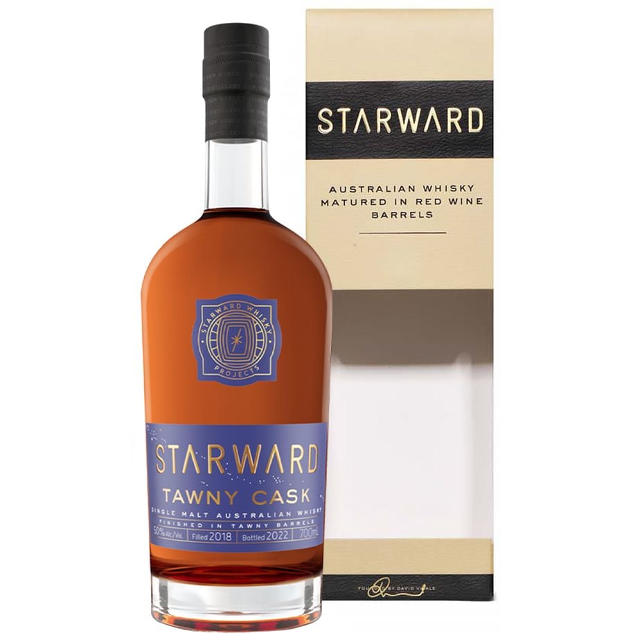 Виски Starward Tawny Cask Single Malt Australian Whiskey 50% 0.7 л в подарочной упаковке - фото 1
