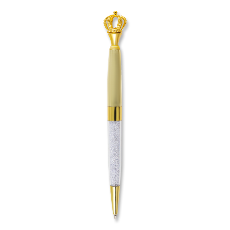 Ручка шариковая Offtop Монарх, золотой (870139) - фото 1