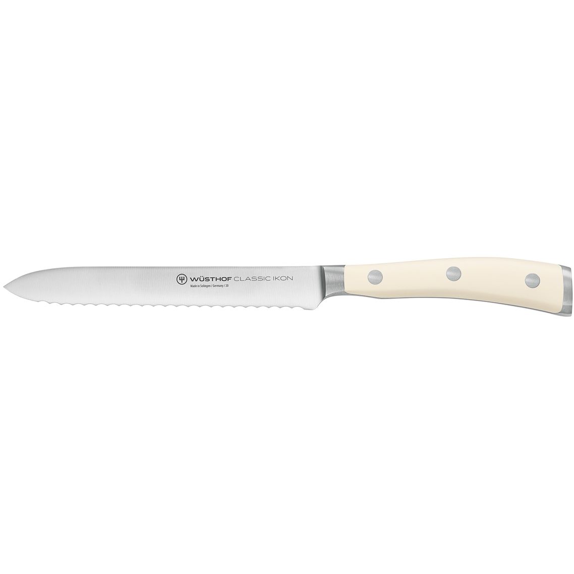 Набор ножей Wuesthof Classic Ikon Creme с блоком 7 предметов (1090470602) - фото 4