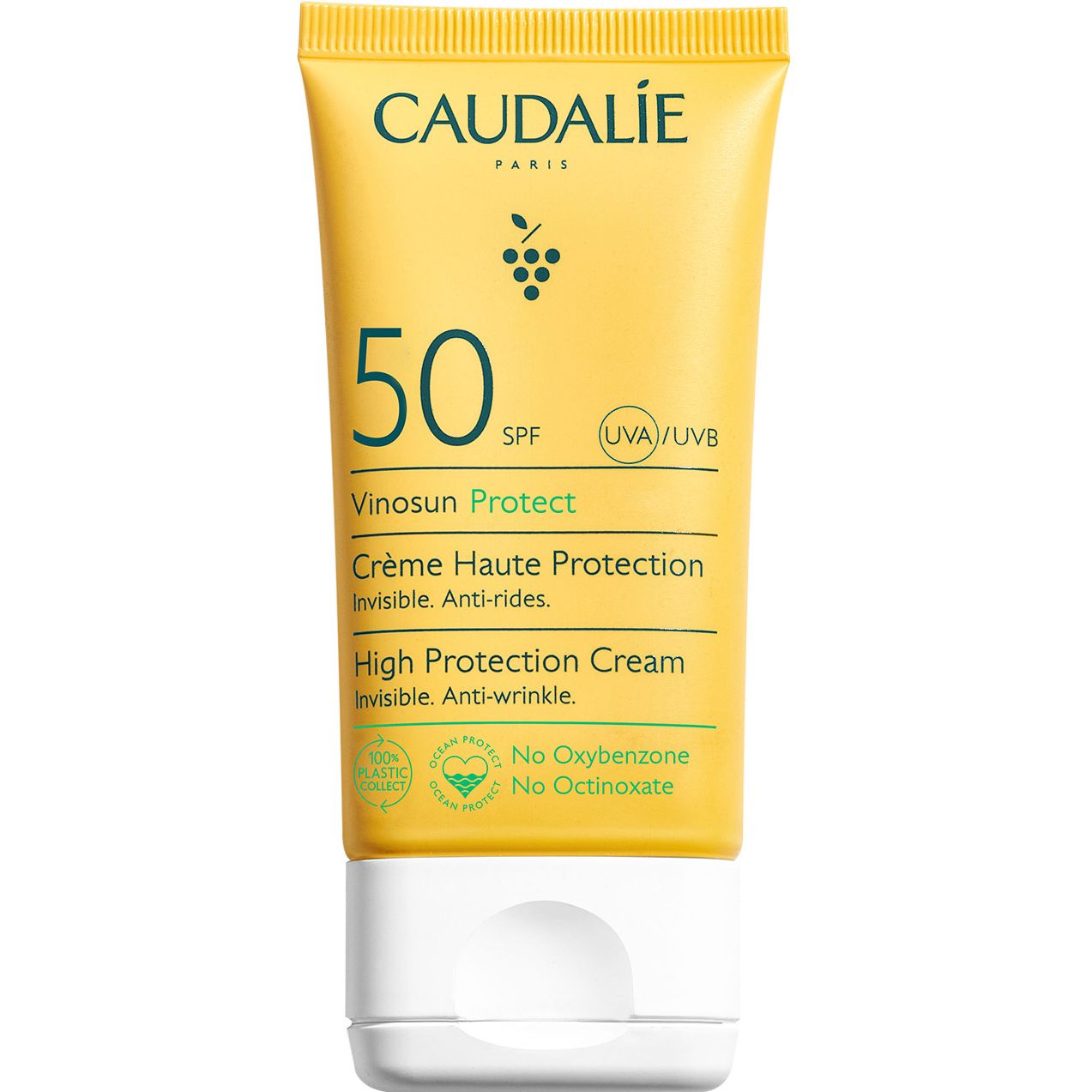 Сонцезахисний крем Caudalie Vinosun SPF 50, 50 мл - фото 1