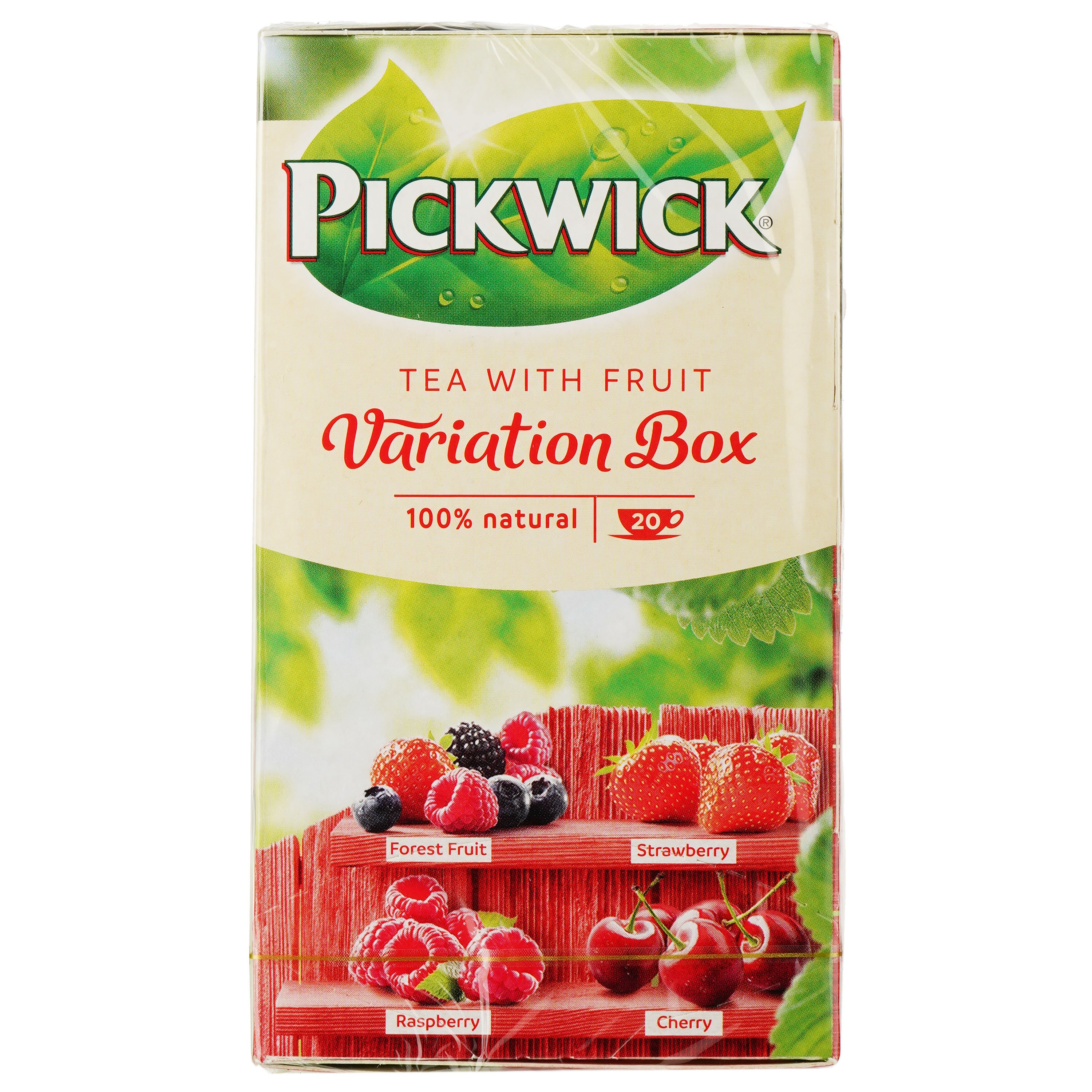Чай черный Pickwick Ассорти с ягодами 30 г (20 шт. х 1.5 г) - фото 1