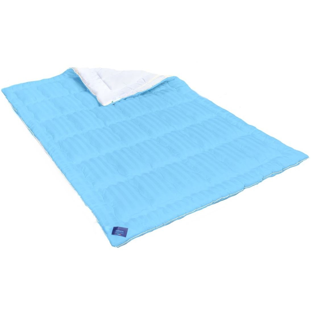 Одеяло антиаллергенное MirSon Valentino Hand Made EcoSilk №1303, летнее, 155x215 см, бело-голубое (237053929) - фото 1