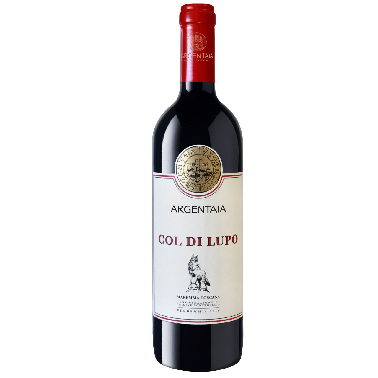 Вино Argentaia Col di Lupo, червоне, сухе, 0,75 л - фото 1