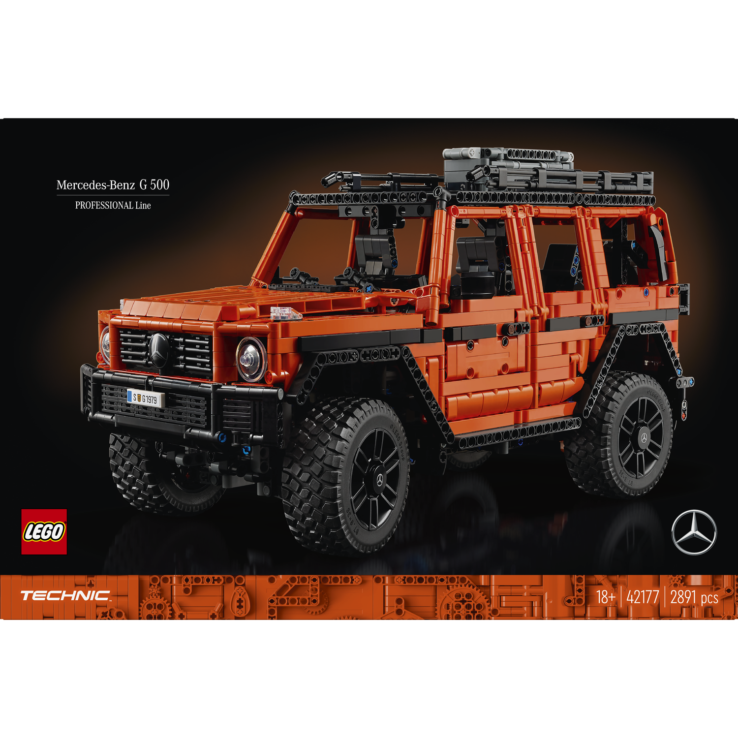 Конструктор LEGO Technic Mercedes-Benz G 500 PROFESSIONAL Line 2891 деталь (42177) - фото 1