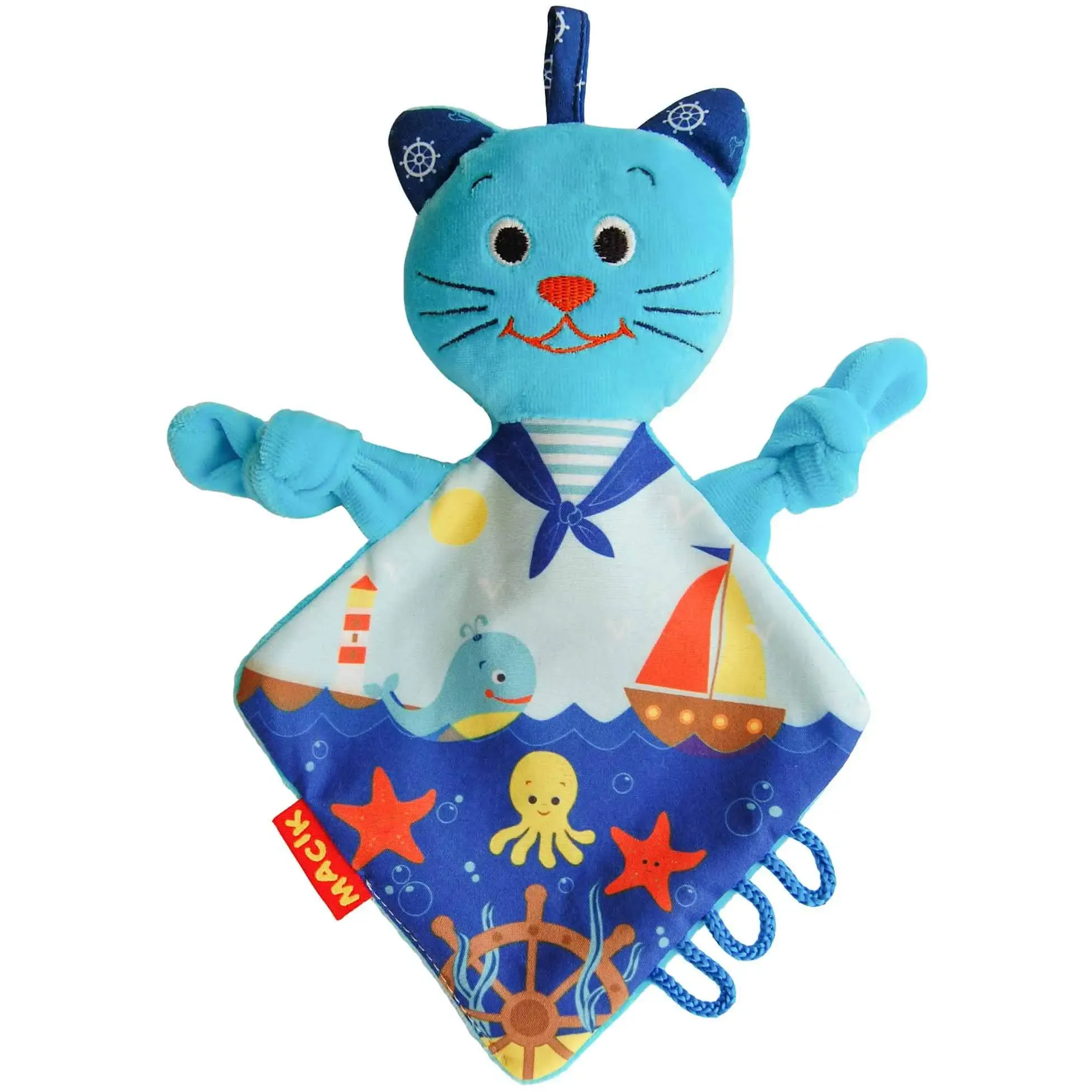 Игрушка-обнимашка Macik Кот-моряк МС 110604-03 - фото 1