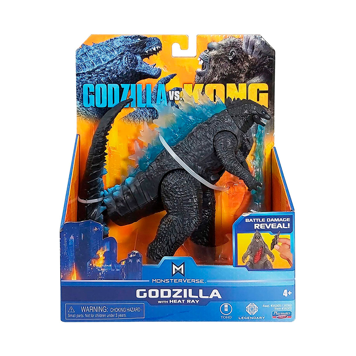 Ігрова фігурка Godzilla vs. Kong Годзила з тепловою хвилею (35302) - фото 7