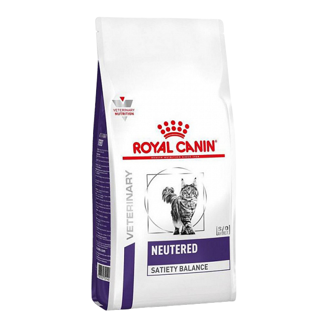 Сухой лечебный корм для стерилизованных котов Royal Canin Neutered Satiety Balance Cat, с мясом птицы, 12 кг (2721120) - фото 1