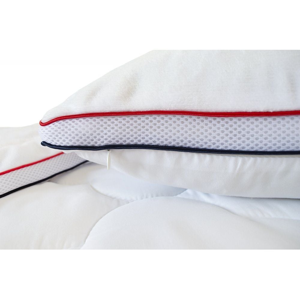 Ковдра з подушкою Karaca Home Climate, 215х155 см, біла (svt-2000022284615) - фото 3