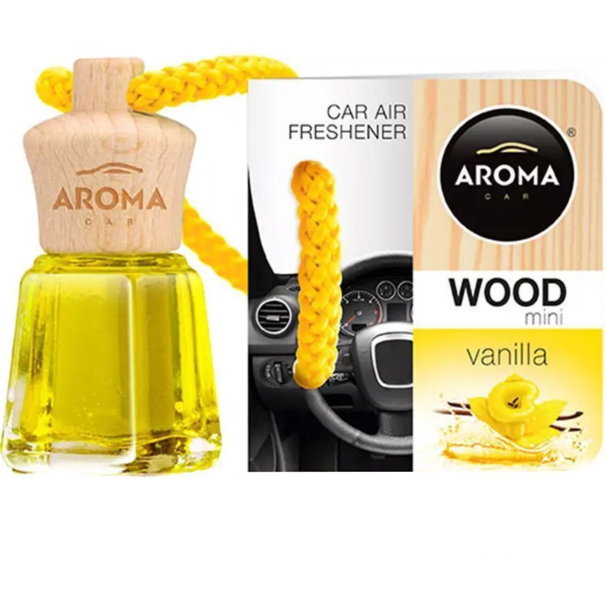 Ароматизатор Aroma Car Wood Mini Mix Vanilla, 4 мл - фото 1