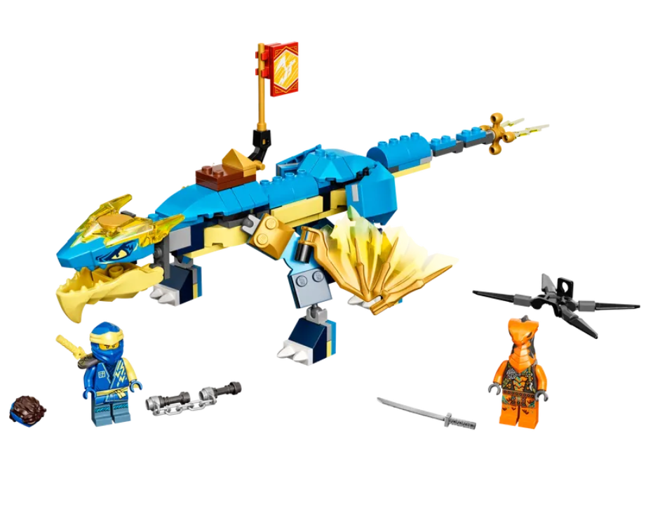 Конструктор LEGO Ninjago Грозовий дракон ЕВО Джея, 140 деталей (71760) - фото 5