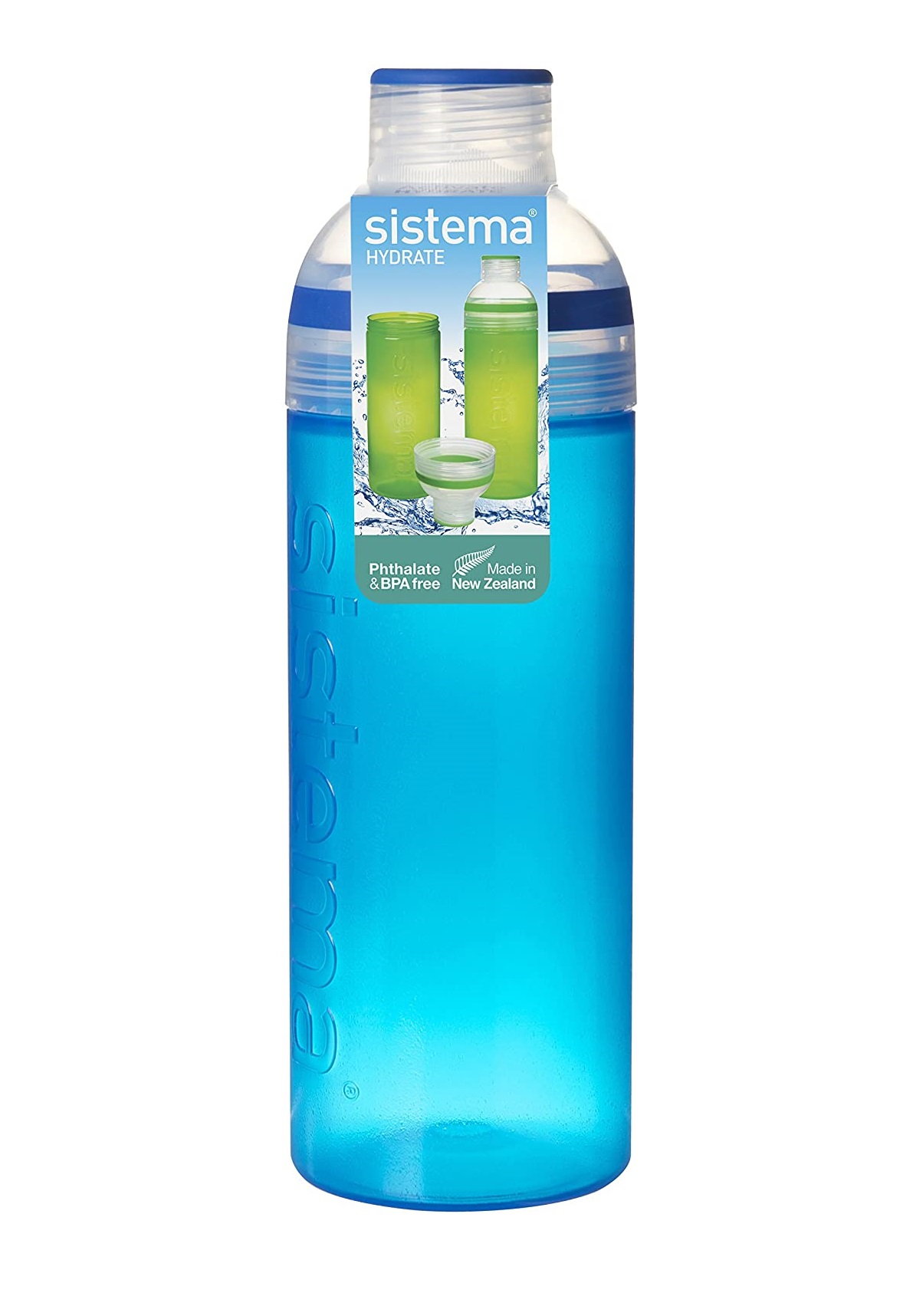Пляшка для води Sistema, роз'ємна, 700 мл, темно-синій (840-5 dark blue) - фото 1