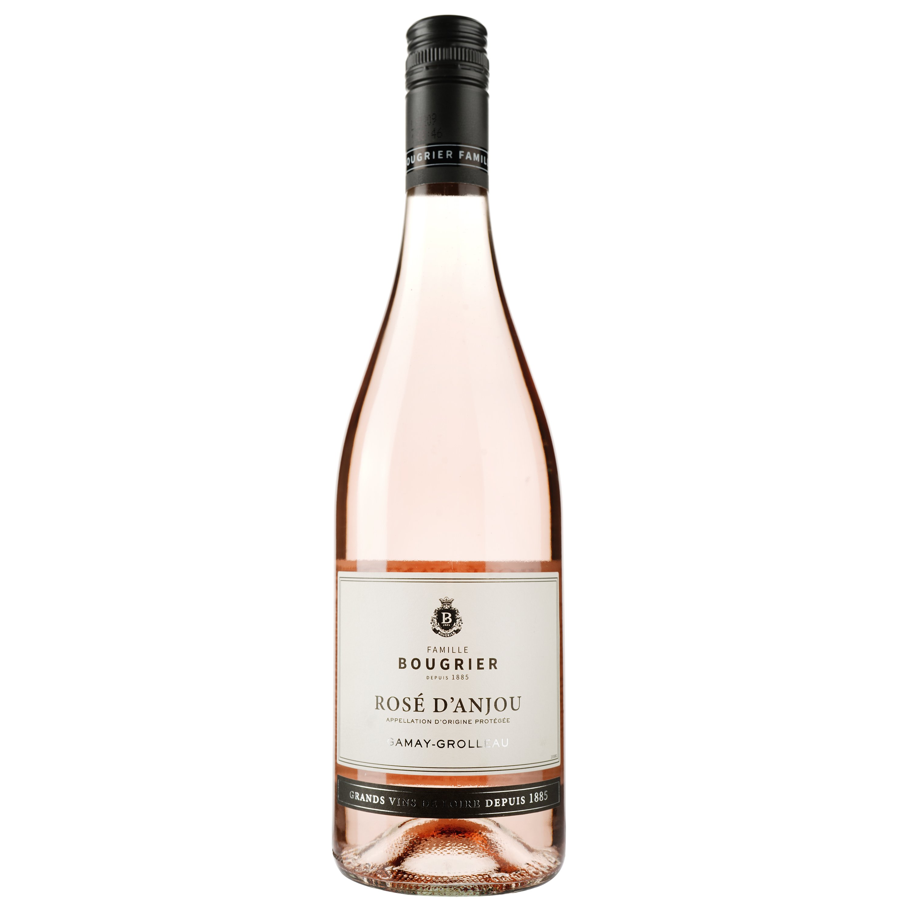 Вино Famille Bougrier Rose d'Anjou, рожеве, напівсухе, 11%, 0,75 л (8000009384833) - фото 1