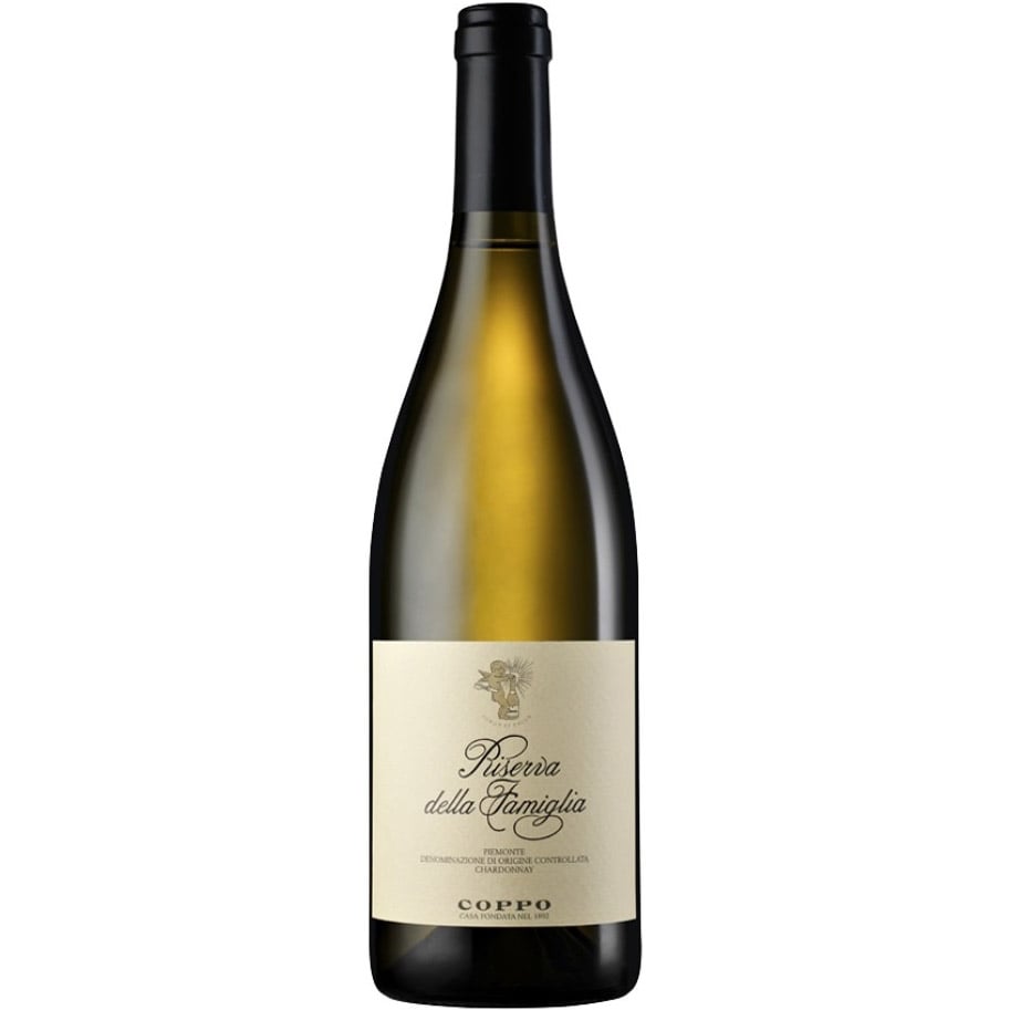 Вино Coppo Riserva della Famiglia Piemonte Chardonnay DOC 2015 белое сухое 0.75 л - фото 1