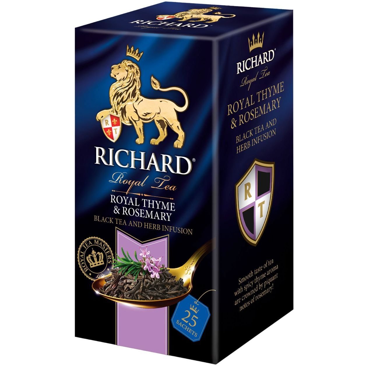 Чай чорний Richard Royal Thyme&Rosemary 50 г (25 шт. х 2 г) (796712) - фото 1