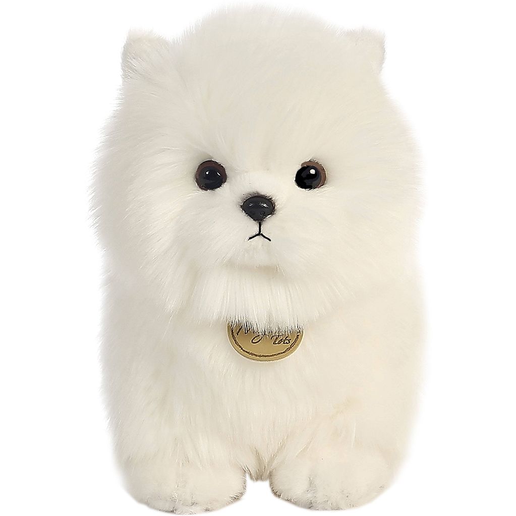 Мягкая игрушка Aurora Miyoni щенок Пом-Пом, 23 см, белая (150521A) - фото 3