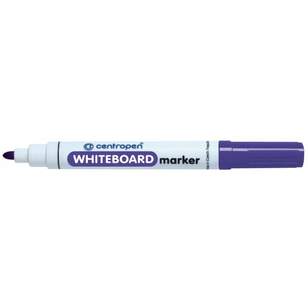 Маркер для досок Centropen WhiteBoard конусообразный 2.5 мм фиолетовый (8559/08) - фото 1