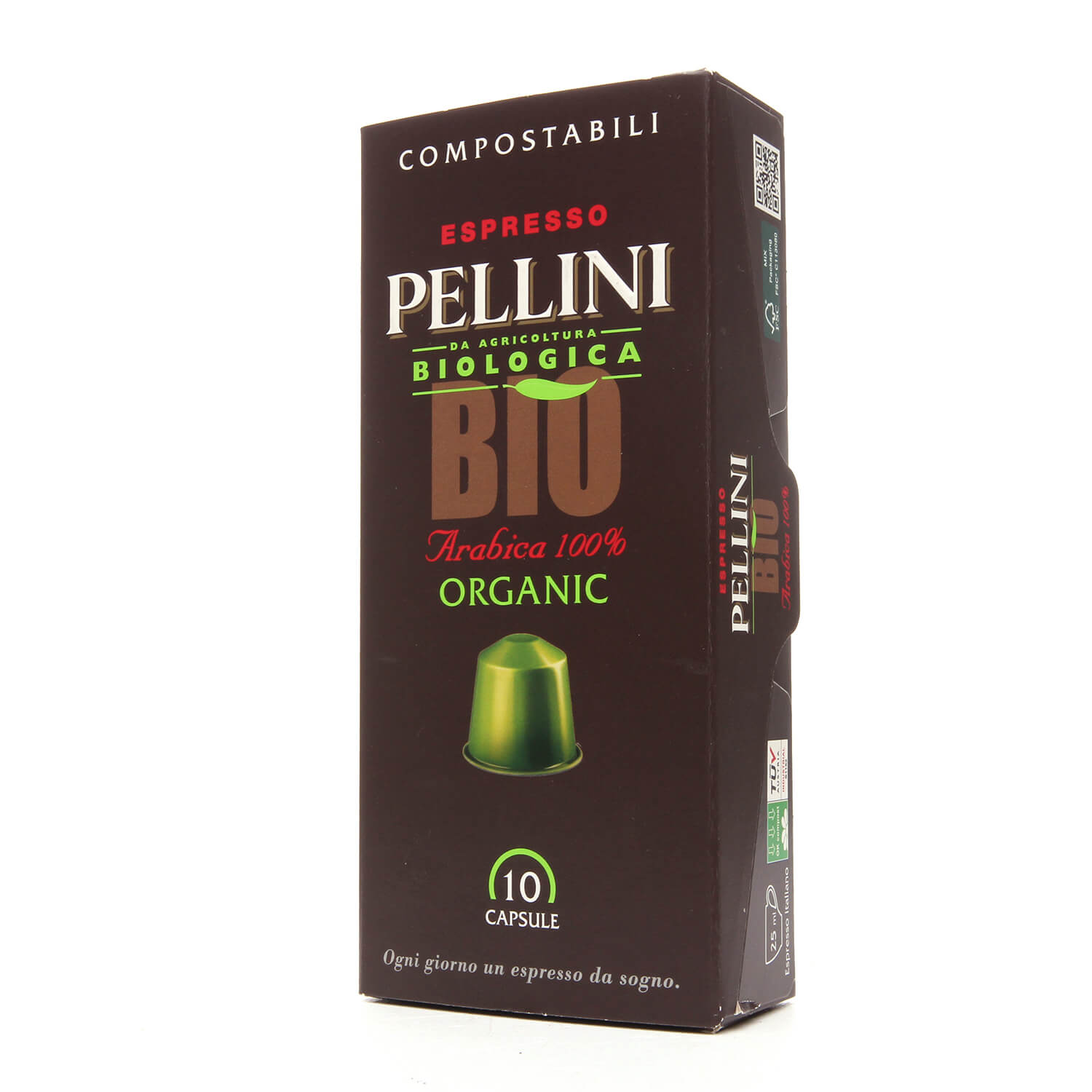Кава мелена Pellini Bio у капсулах, 50 г (812256) - фото 1
