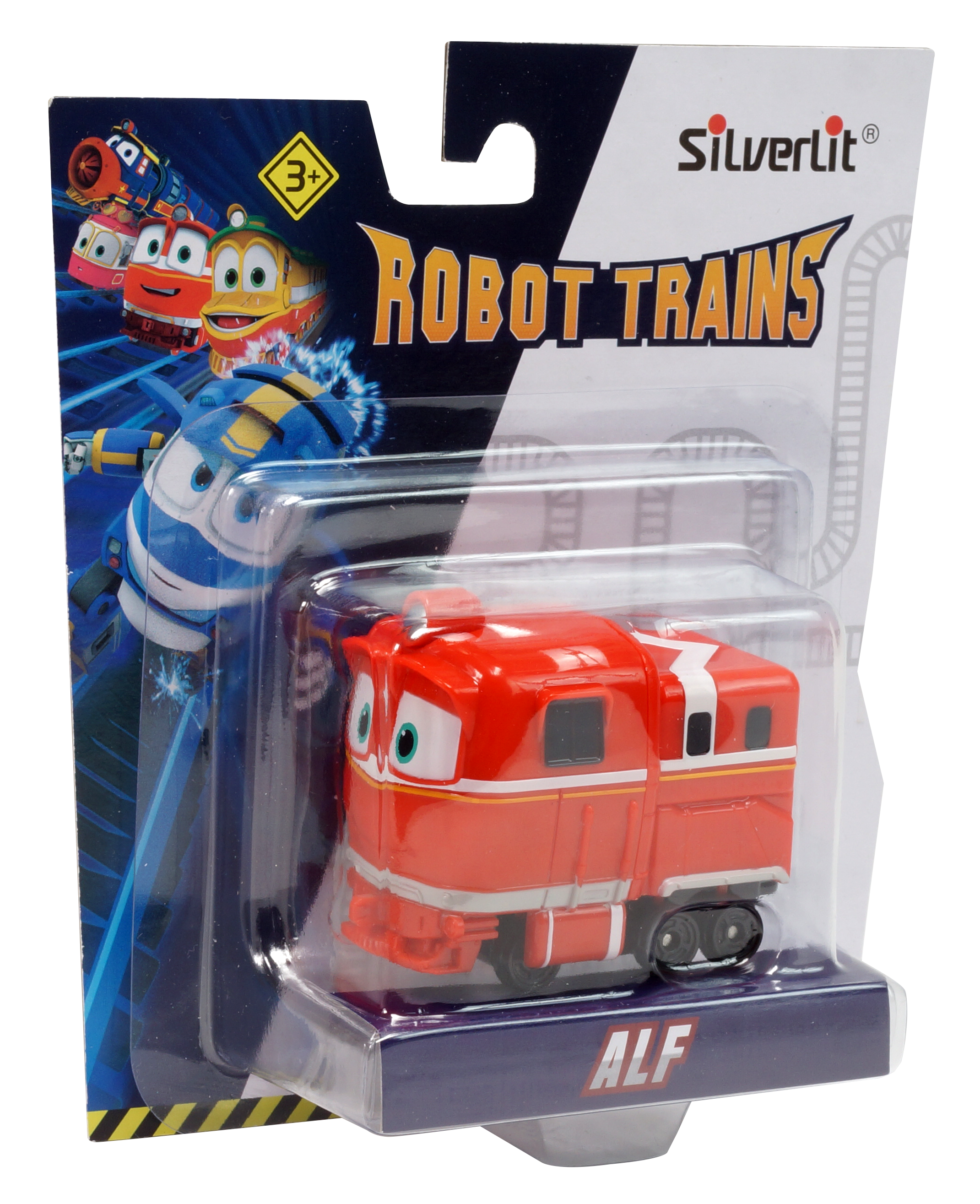 Паровозик Silverlit Robot Trains Альф, 6 см (80156) - фото 4