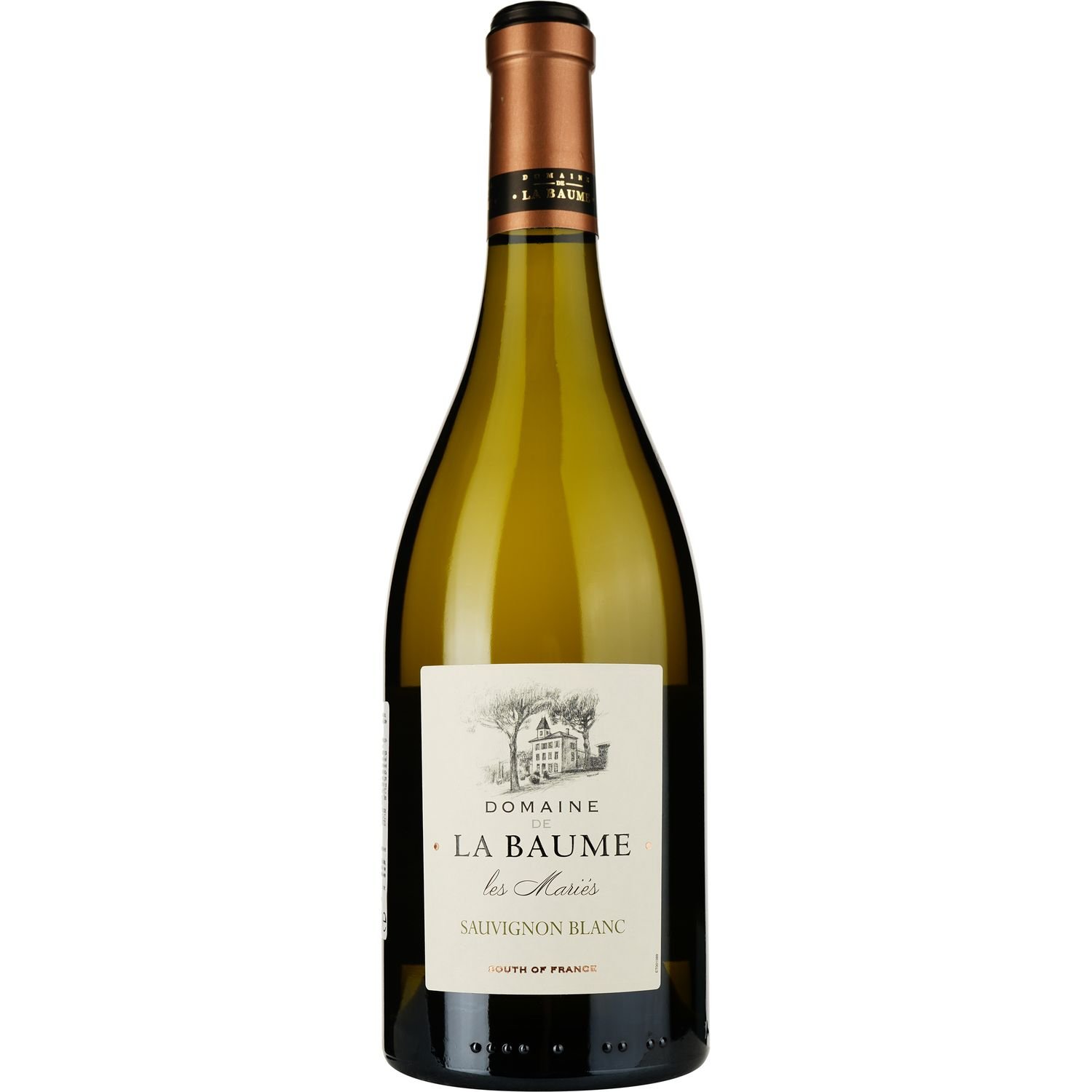 Вино Domaine De La Baume Sauvignon Blanc 2022 IGP Pays d'Oc белое сухое 0.75 л - фото 1