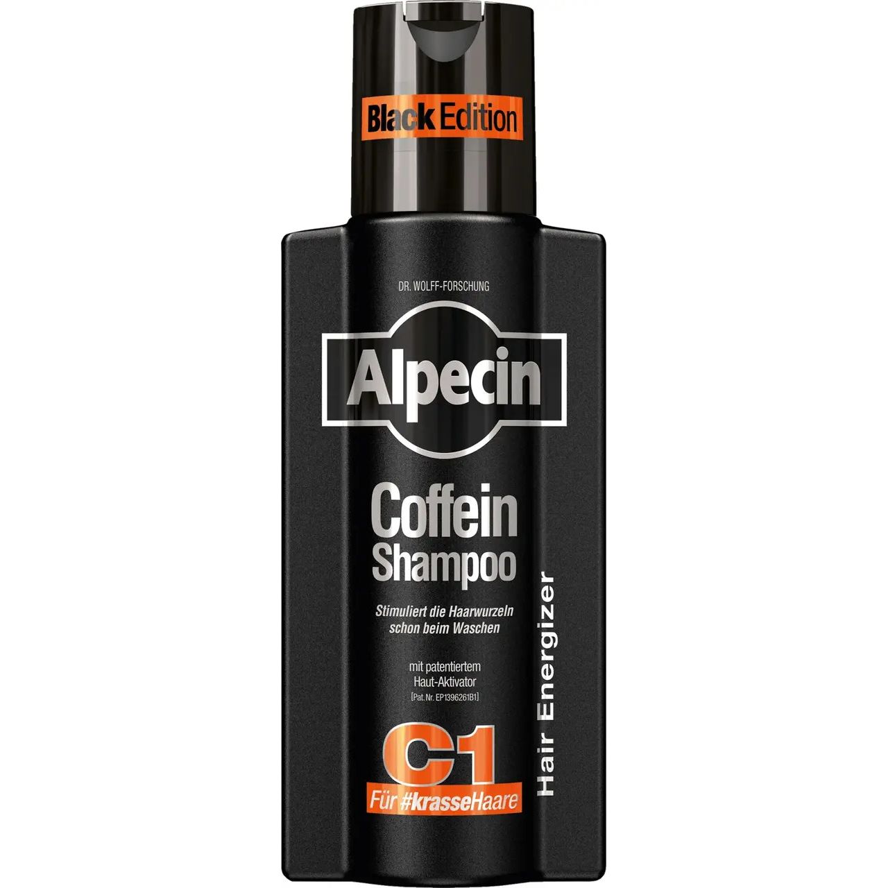 Шампунь з кофеїном Alpecin Coffein C1 Black Edition, проти випадіння волосся, 250 мл - фото 1