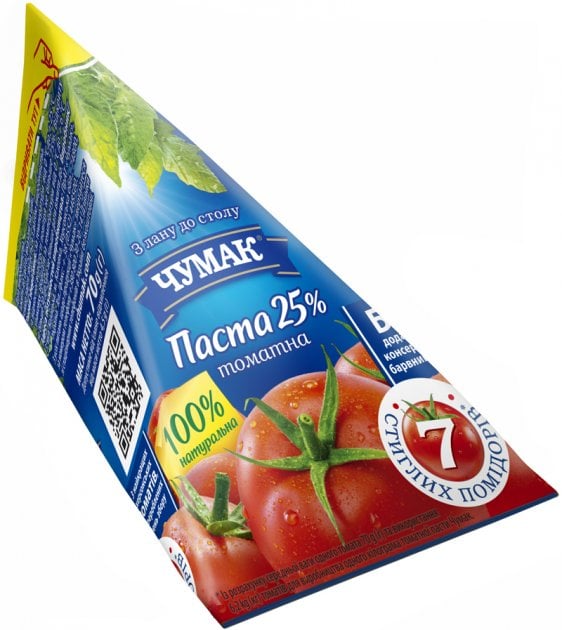 Паста томатная Чумак, 70 г (75304) - фото 1