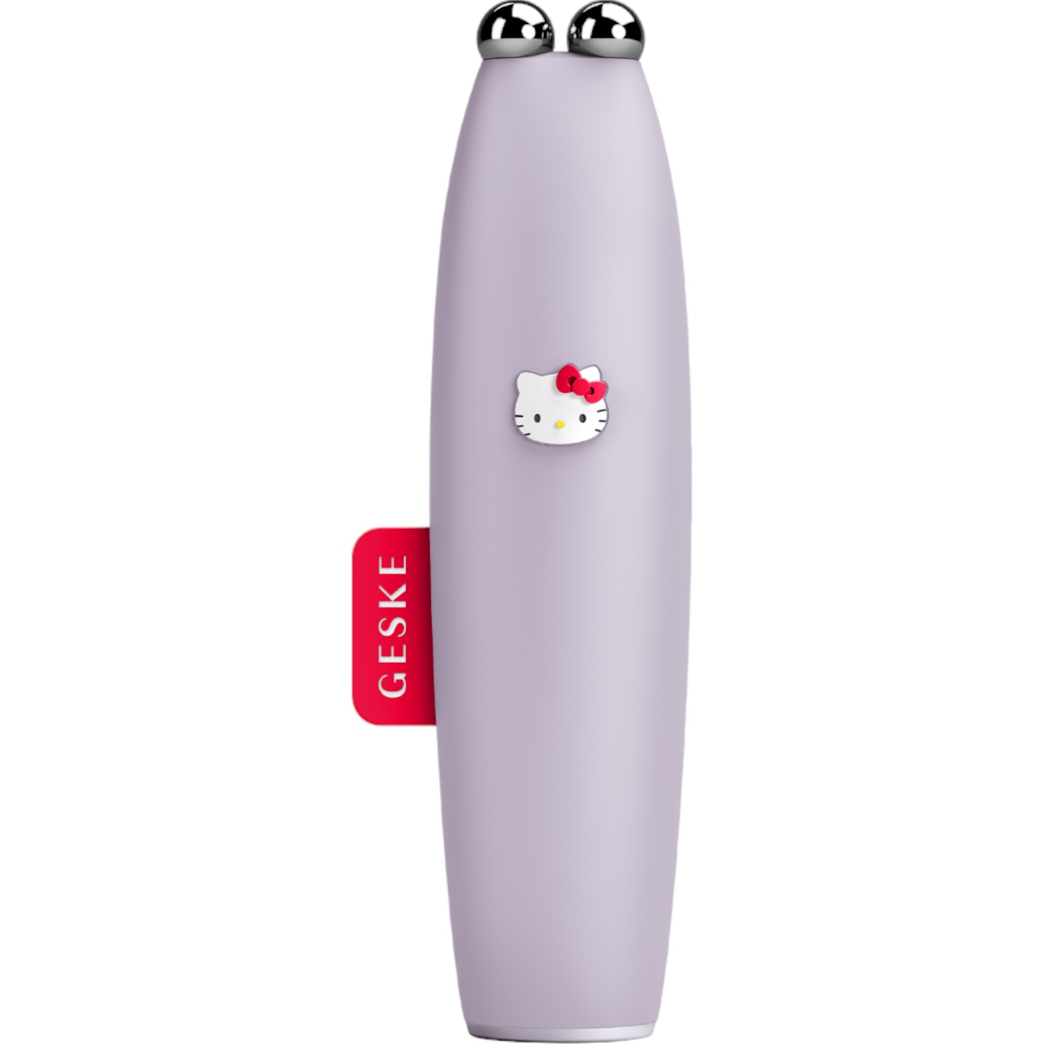 Микротоковая ручка GESKE MicroCurrent Face-Lift Pen 6 в 1 by Hello Kitty для подтяжки лица фиолетовая - фото 2