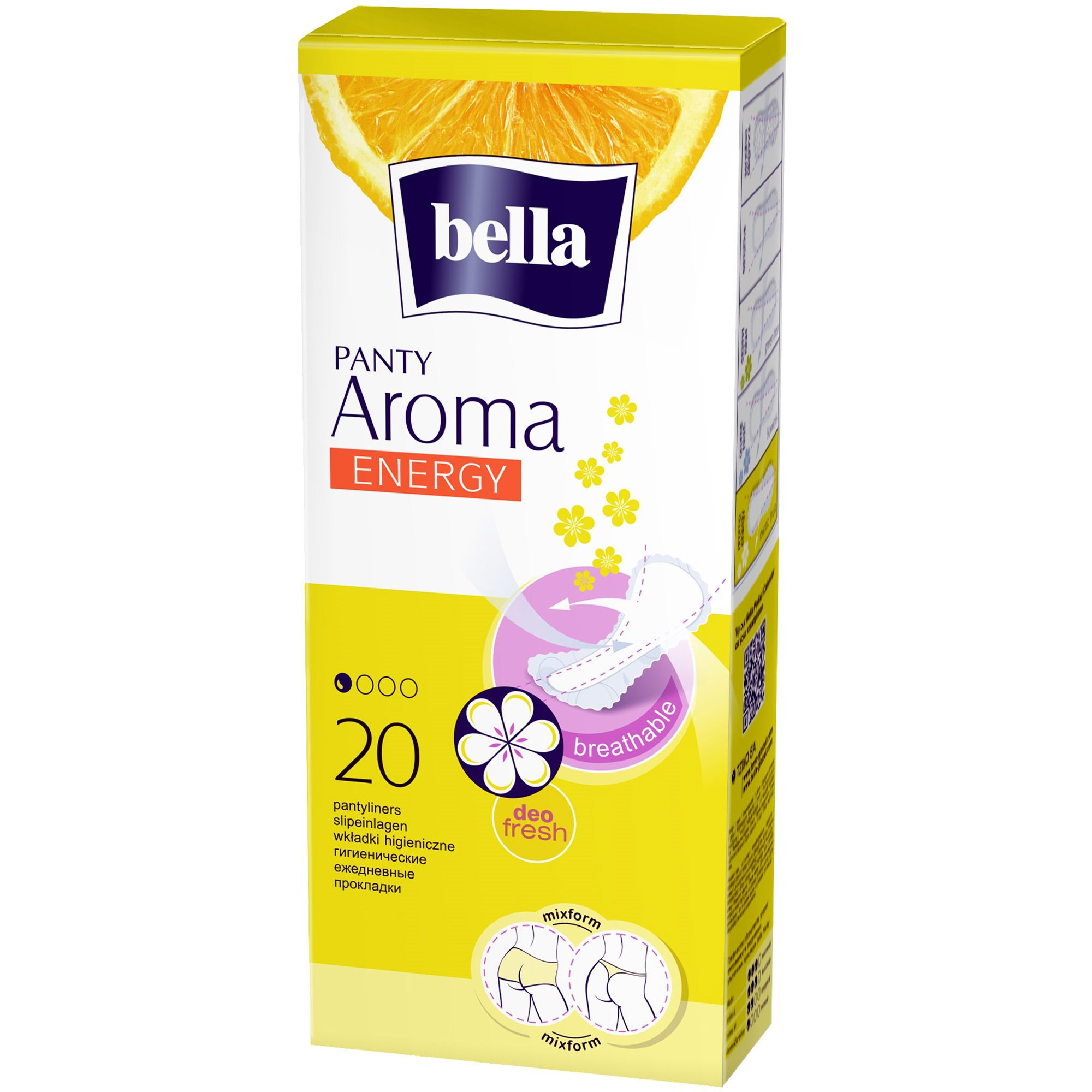 Щоденні прокладки Bella Panty Aroma Energy 20 шт. - фото 1