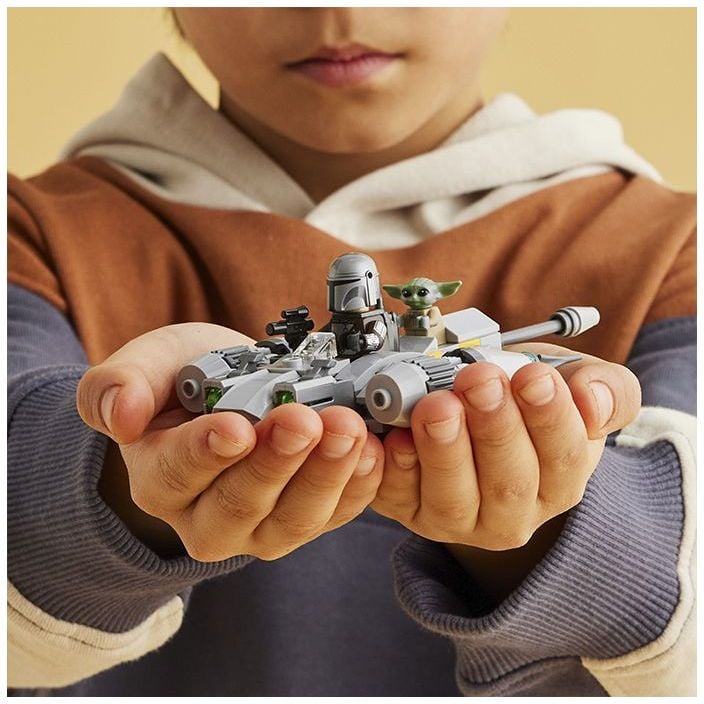 Конструктор LEGO Star Wars Мікрофайтер Винищувача Мандалорця N-1, 88 деталей (75363) - фото 6