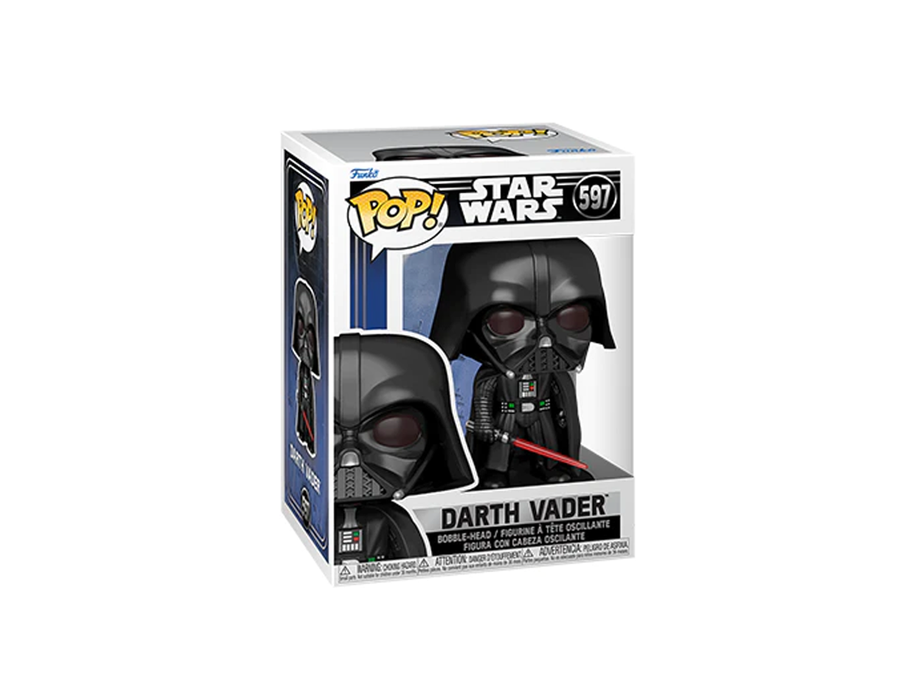 Фигурка Funko Pop Фанко Поп Звездные войны Дарт Вейдер Star Wars Darth Vader 10 см SW DV 597 - фото 3