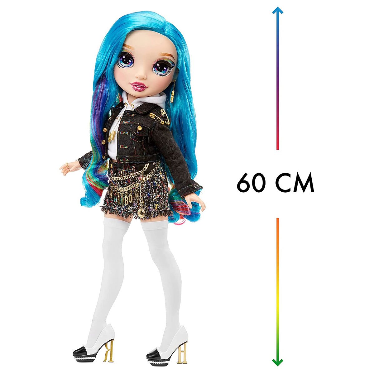 Коллекционная мега кукла Rainbow High Амайя на подиуме, 60 см (577287) - фото 5