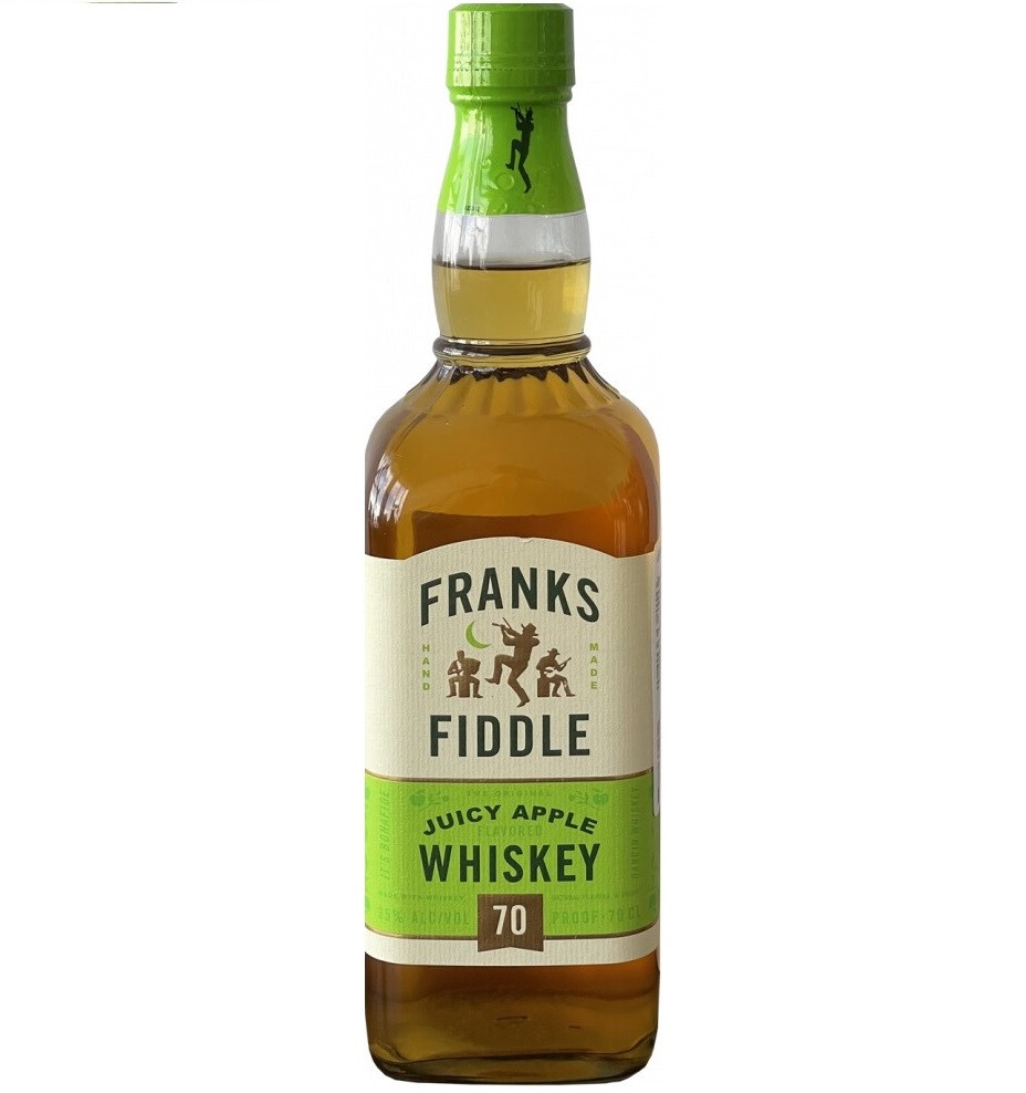 Напій на основі віскі Franks Fiddle Apple, 35%, 0,7 л (877631) - фото 1