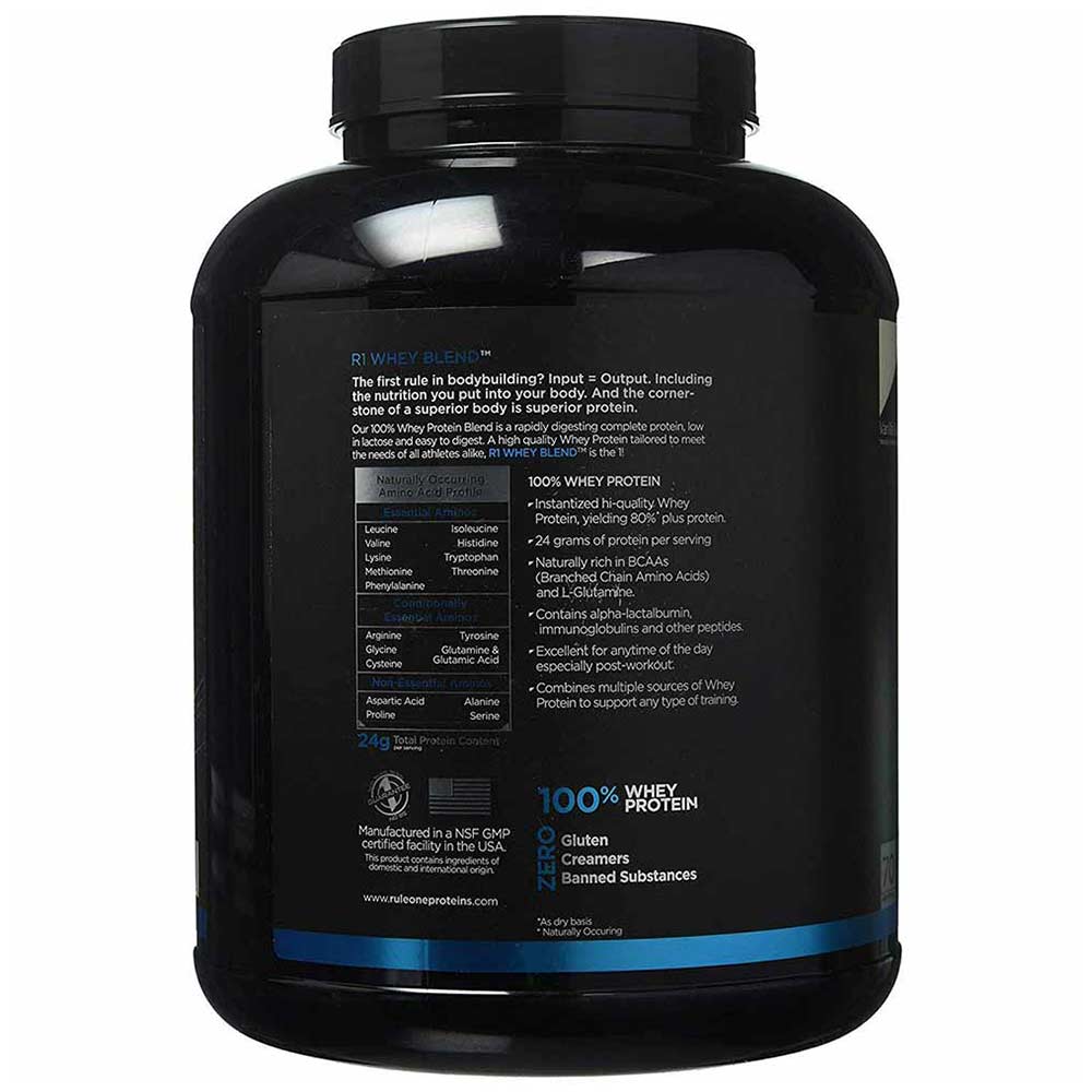 Протеїн Rule 1 R1 Whey Blend М`ятно-шоколадна крихта 2312 г - фото 2