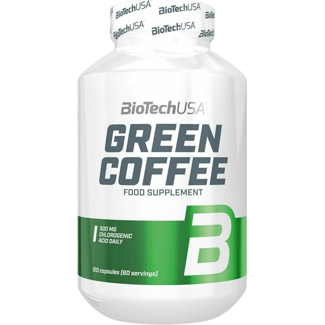 Натуральный экстракт BiotechUSA Green Coffee 120 капсул - фото 1