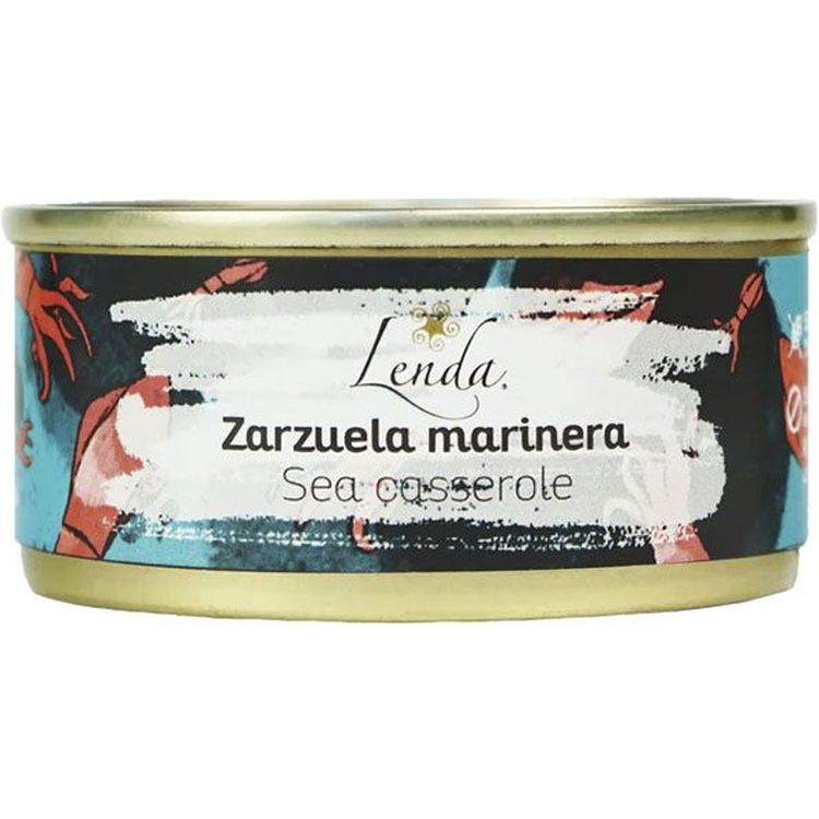 Вологий корм для котів Lenda Wet Cat Zarzuela marinera Sea casserole з тунцем та кальмарами 70 г - фото 1