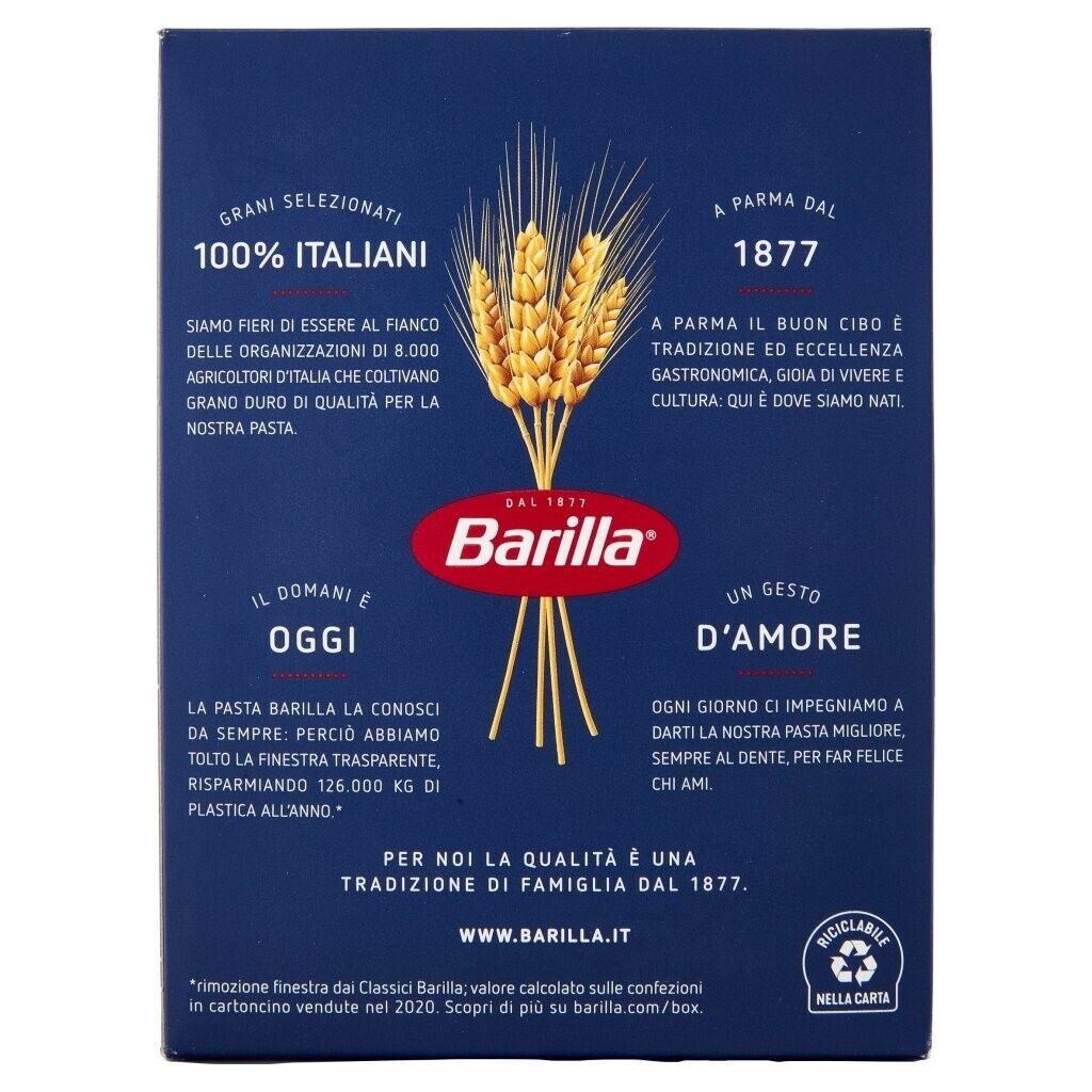 Макаронні вироби Barilla Conchiglie Rigate №93 500г - фото 6
