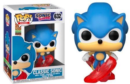 Фигурка Funko Pop Ежик Соник Классический Classic Sonic 10 см CS 632 - фото 2